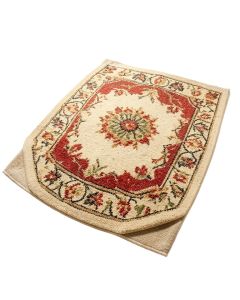 Zaragoza Hand-Hooked Plum Area Rug (synthetic illustration; no displayed measurements)