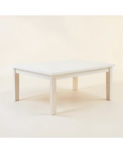 Cedar Bridge Coffee Table - White (synthetic illustration; no displayed measurements)