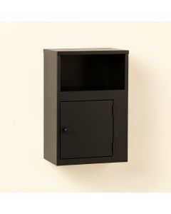 Heath Arc Wall-Mounted Entry Cabinet (synthetic illustration; no displayed measurements)