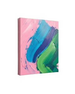 Abstract Mi Alegria Paint - Wrapped Canvas Graphic Art Print