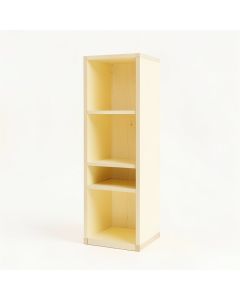 Sage Edge Narrow Cubby Tower - Ivory (synthetic illustration; no displayed measurements)