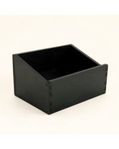 Ridge Branch Low Toy Storage Unit - Black (synthetic illustration; no displayed measurements)