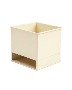 Cove Branch Empty Raised Planter - Cream