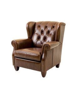 44 '' Wide Tufted Wingback Chair (synthetic illustration; no displayed measurements)