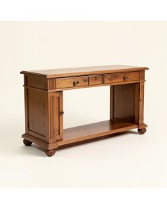 French Style 41.5 '' Solid Wood Console Table (synthetic illustration; no displayed measurements)