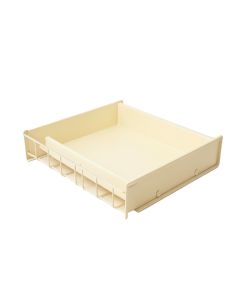 Fern Edge Empty Under-Desk Cable Tray - Cream