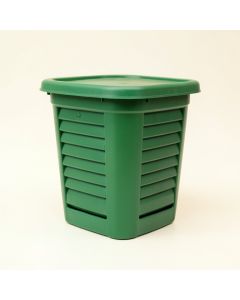 Dune Arc Closed Garden Compost Bin (synthetic illustration; no displayed measurements)