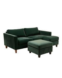 Anton 102 '' Wide Velvet Sofa & Chaise