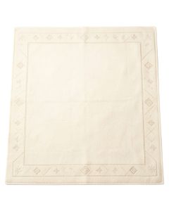 Bay Branch Rectangular Area Rug - Cream (synthetic illustration; no displayed measurements)