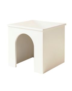 Hill Branch Empty Furniture-Style Litter Enclosure - White
