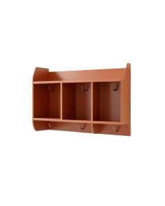 Moss Arc Wall-Mounted Entryway Organizer Shelf