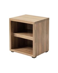 Wilfredo End Table With Storage (synthetic illustration; no displayed measurements)