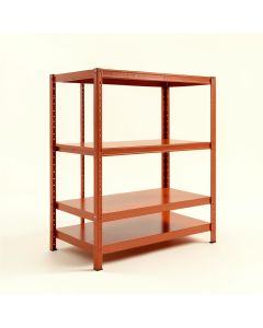 Meadow Field Desktop Shelving Unit - Terracotta (synthetic illustration; no displayed measurements)