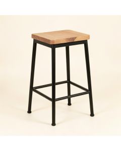 Axelle Solid Wood Bar And Counter Stool (synthetic illustration; no displayed measurements)