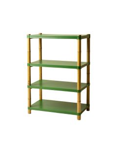 Elm Branch Empty Seed-Starting Shelving Unit Without Lights - Green (synthetic illustration; no displayed measurements)