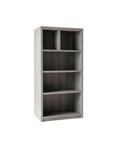 Summit Falls Freestanding Bookcase - Gray