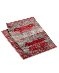 Lindahl Power Loom Red/Gray Rug (synthetic illustration; no displayed measurements)
