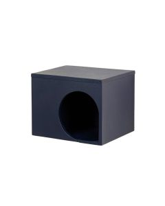 Holly Crossing Wall-Mounted Cat Perch - Navy (synthetic illustration; no displayed measurements)