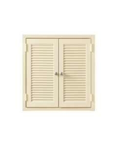 Shore Brook Wall-Mounted Laundry Cabinet - Cream (synthetic illustration; no displayed measurements)
