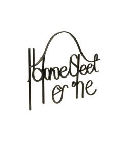 Home Sweet Home Metal Wall Décor