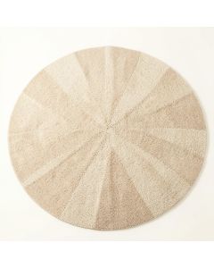 Bay Brook Round Area Rug - Beige (synthetic illustration; no displayed measurements)