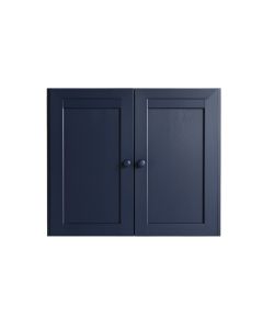 Dawn Brook Wall-Mounted Entry Cabinet - Navy