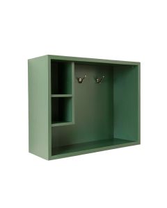 Reed Dale Wall-Mounted Entryway Organizer Shelf - Green