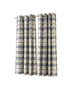 Angeles Checker Plaid Room Darkening Thermal Curtain Panels (synthetic illustration; no displayed measurements)