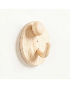 Juniper Crossing Wall-Mounted Robe Hook - Ivory (synthetic illustration; no displayed measurements)