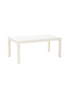 Aspen Canyon Indoor Bench - White (synthetic illustration; no displayed measurements)