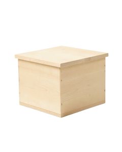 Cliff Bend Closed Outdoor Storage Box - Beige