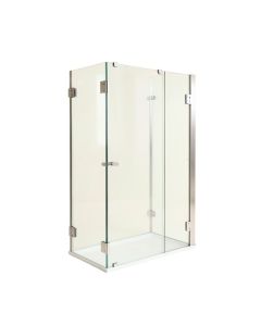 40 '' W X 55 '' H Pivot Frameless Tub Door