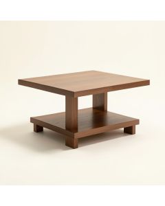 Bruno Floor Shelf Coffee Table (synthetic illustration; no displayed measurements)