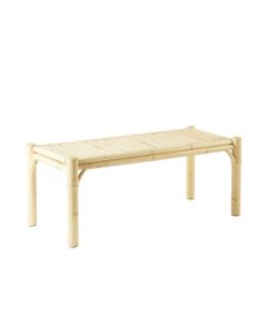 Lake Edge Indoor Bench - Cream (synthetic illustration; no displayed measurements)