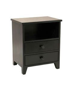 Bay Dell Nightstand - Black