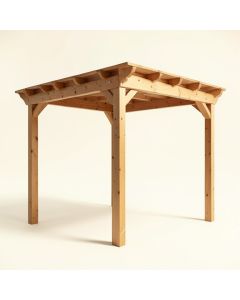 Oasis 14 Ft. W X 10 Ft. D Solid Wood Pergola (synthetic illustration; no displayed measurements)