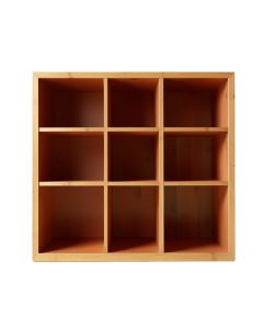 Brook Bend Empty Mug-Storage Cabinet Insert - Terracotta