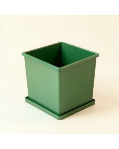 Hill Crest Empty Planter - Green (synthetic illustration; no displayed measurements)