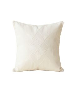 Clay Crossing Filled Accent Pillow - Ivory