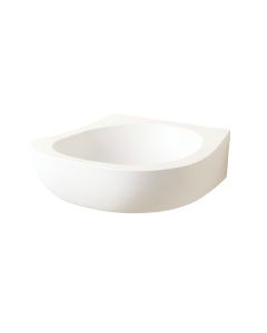 Stone Falls Wall-Mounted Cat Perch - White (synthetic illustration; no displayed measurements)