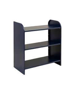 Juniper Arc Desktop Shelving Unit (synthetic illustration; no displayed measurements)