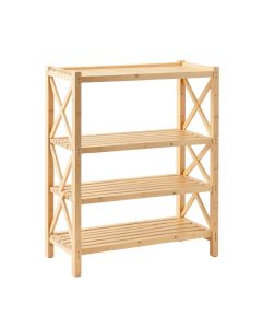 Willow Brook Empty Seed-Starting Shelving Unit Without Lights - Beige