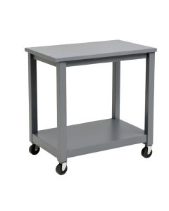 Bay Crest Empty Rolling Workshop Cart - Gray (synthetic illustration; no displayed measurements)