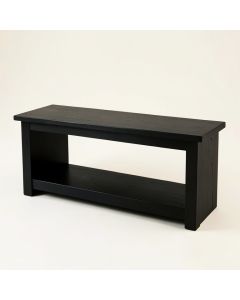 Lake Dale Indoor Bench - Black (synthetic illustration; no displayed measurements)