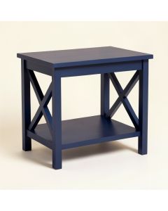 Ash Dale Side Table - Navy (synthetic illustration; no displayed measurements)