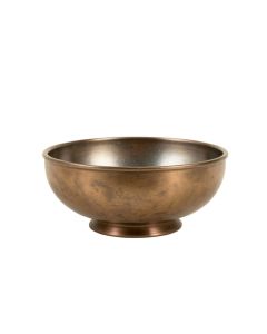 Totem Metal Mid-Century Modern Decorative Bowl (synthetic illustration; no displayed measurements)