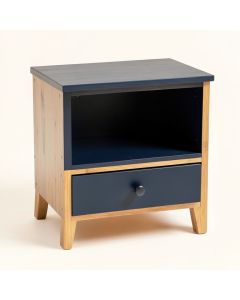 Spruce Dell Nightstand - Navy (synthetic illustration; no displayed measurements)