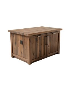 Cribbs Kitchen Island With Butcher Block