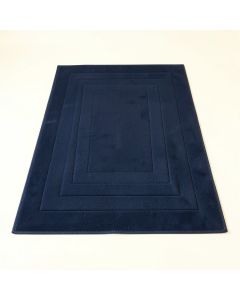 Linden Bluff Rectangular Outdoor Rug - Navy (synthetic illustration; no displayed measurements)