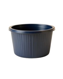 Fern Branch Empty Storage Basket - Navy